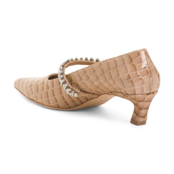 ALLEGRA JAMES Leather Antonella Pumps - Picture 2 of 3